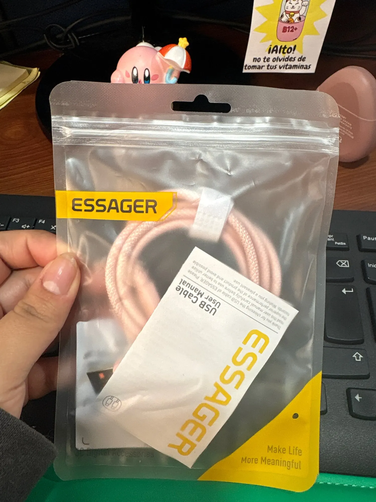 Essager 7A 100W USB Type C Cable For Huawei Honor 88W PD Fast Charging Charger USB A Data Cord Cable For Xiaomi Oneplus Samsung photo review