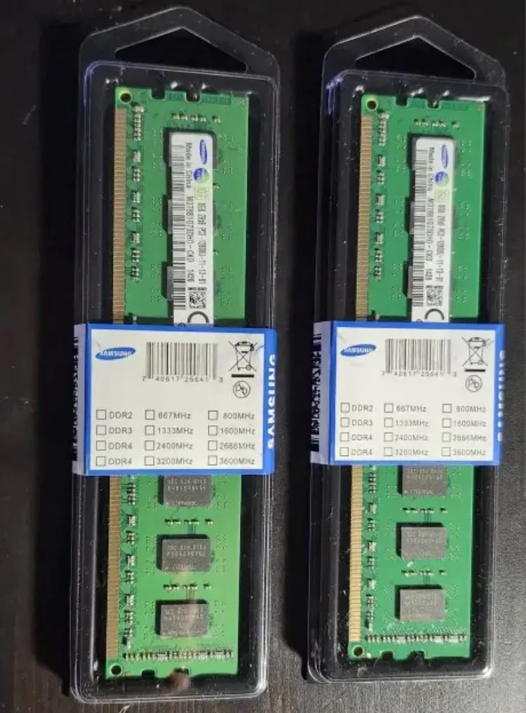 SAMSUNG DDR3 RAM 8GB 4GB 2GB 1600MHz Desktop Memory PC3-12800U DIMM 240Pins 1.5V Memoria RAM DDR3 photo review