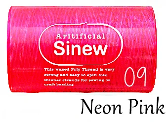 Durable 700ft Artificial SINEW Thread for Crafting & Outdoor Projects