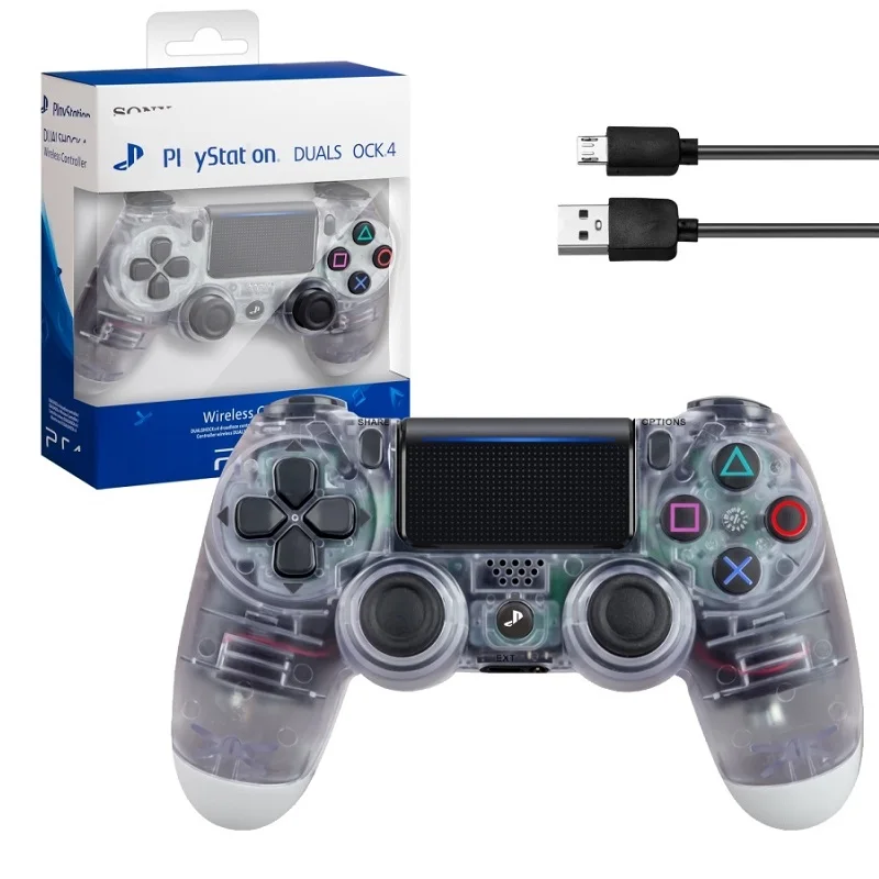 Gamepad wireless Bluetooth joystick for PS4 DualShock 4 v2 wireless (PS4/pc/iOS/Android) with shipping from Russia Gamepad playstation ps xbox series nintendo switch games game console for pc