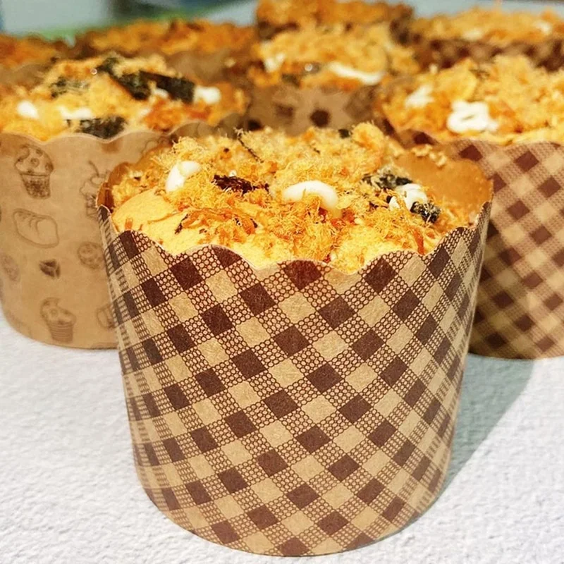 Pirottini Tulipano Carta Colori Assortiti Monouso Muffin Fondo 50 mm H95 mm 300 Pezzi
