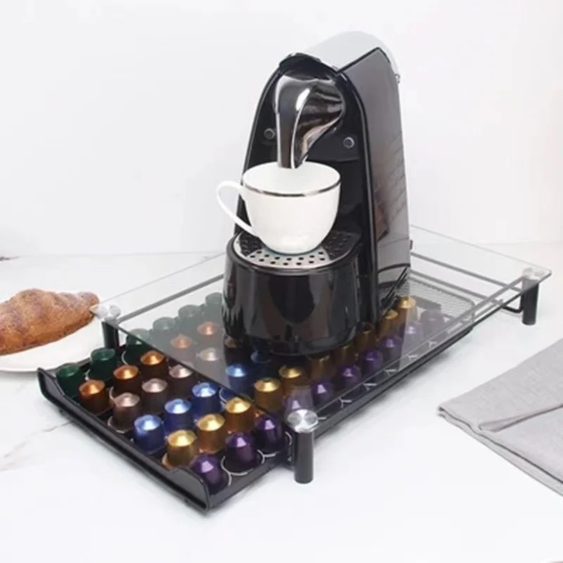 Practical Coffee Capsule Holder Coffee Pod Holder Tower Stand For 60  Nespresso Capsules Storage Soporte Capsulas Nespresso - Coffeware Sets -  AliExpress