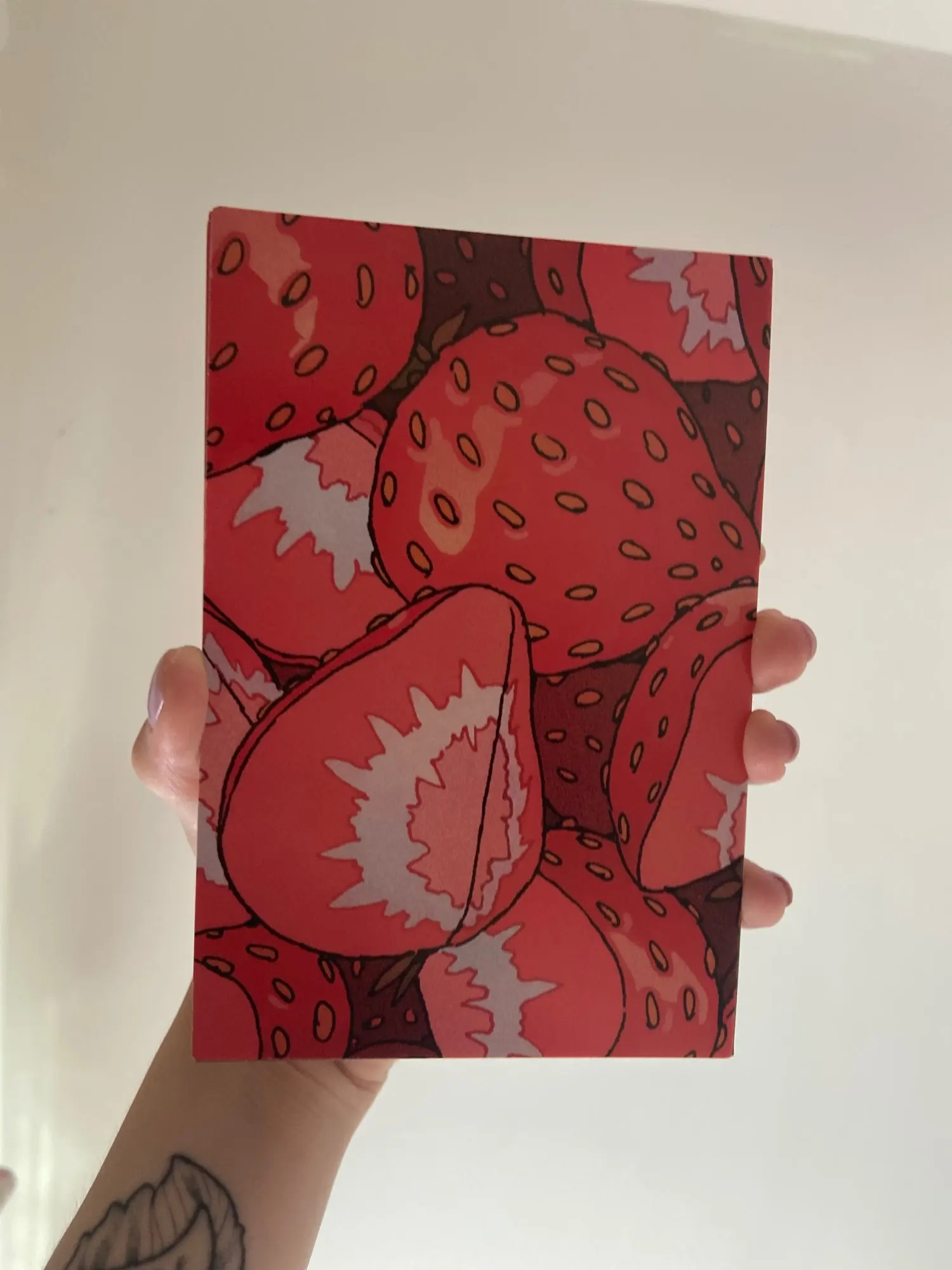 Japanese Vintage Wall Collage Postcards, customer photo