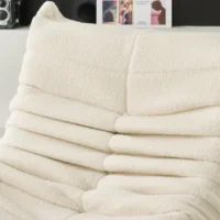 Anajqaqia Диван-мешок, напольный диван со спинкой, ленивый диван, кресло с откидной спинкой, удобный диван для спальни — изображение 4