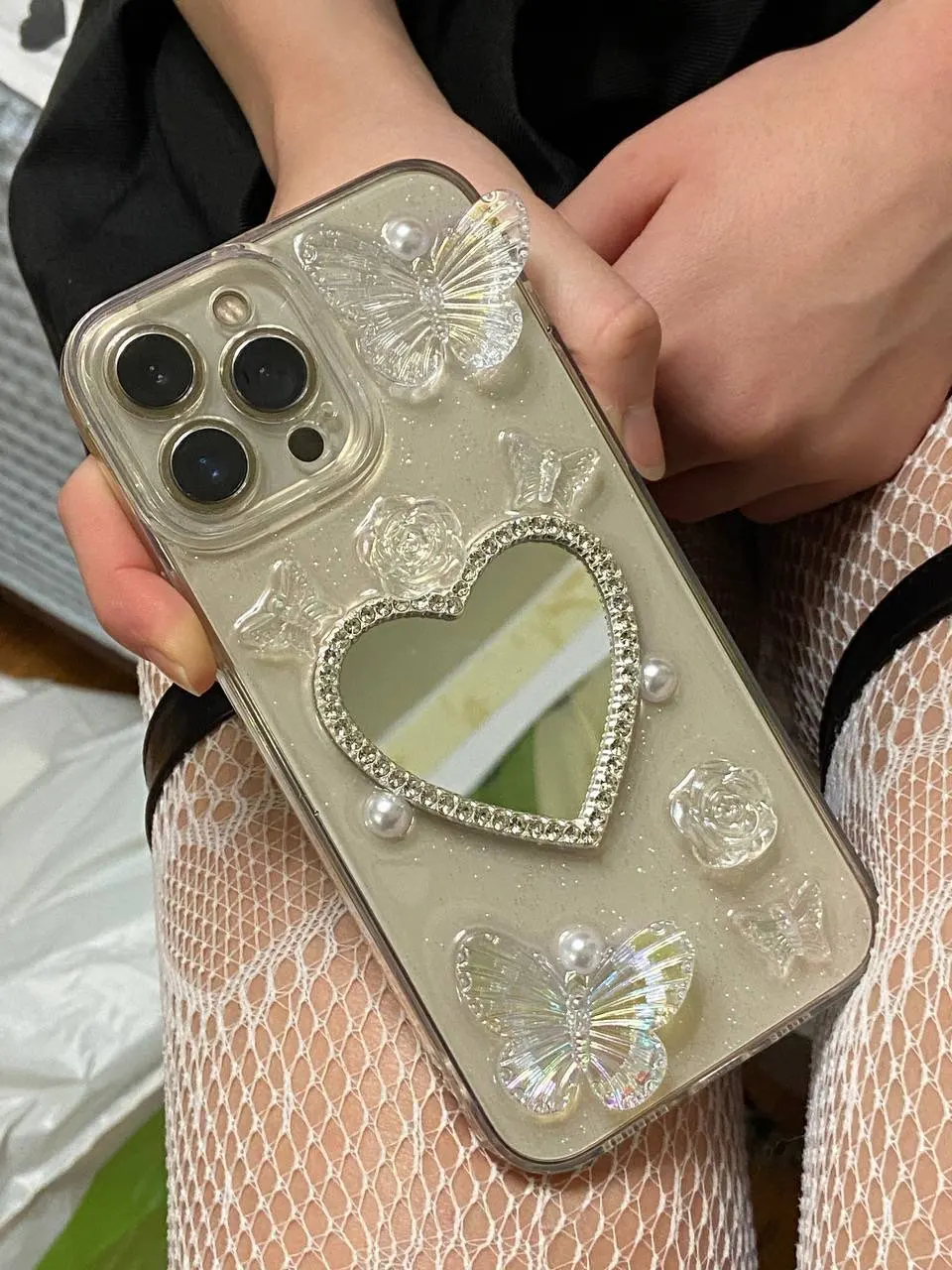 3D Butterfly iPhone Case, customer photo