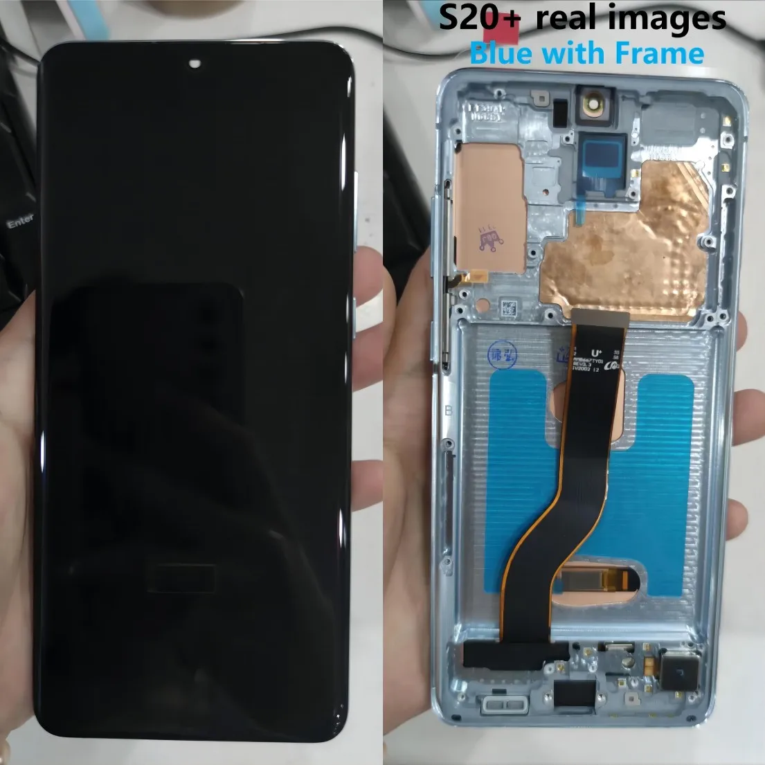 S20 Plus lcd G985F G986F/DS AMOLED lcd For Samsung Galaxy