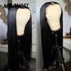 WOW ANGEL HD Lace Frontal Wig 250% 13x6 HD Lace Front Wig Straight Hair Invisible HD Lace Melt Skin HD Lace Front Human Hair Wig 4