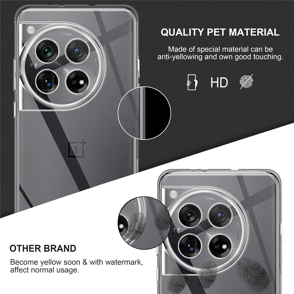 Premium Transparent TPU Smartphone Case - Clear Protective Cover