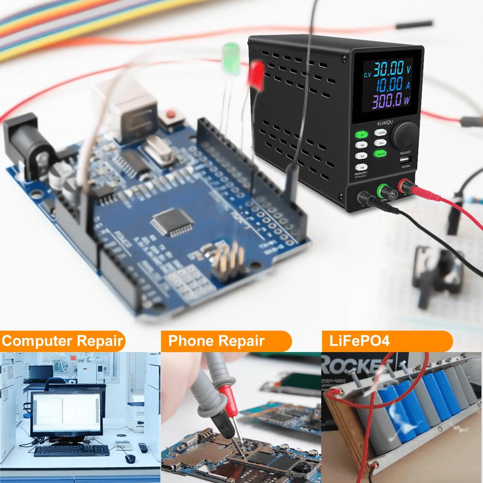 전원 공급 장치, 가변 소스 전압 조정기 안정기, 전자 테스트 스텝 다운 전압용, 60V 5A, 120V 3A