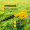 Cordless Leaf Blower for Dewalt 20V Battery Electric Jobsite Air Blower 2-in-1 Handle Electric Blower and Vacuum Cleaner 3