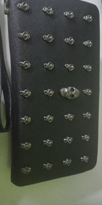 Fashion Metal Skull Women's Wallet photo review