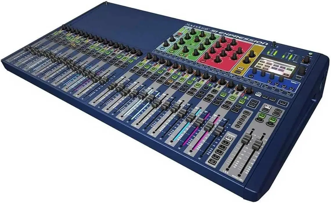 FAST SELLING SoundcraftS Si Expression 3 Digital 32-Channel Live Audio Mixer Console