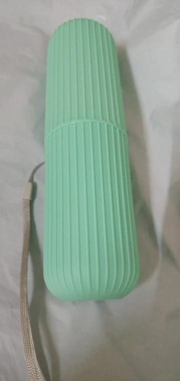 Portable Toothpaste Toothbrush Protect Holder Case Travel Camping Storage Box Organizer Travel Toiletries Storage Cup New Creat photo review