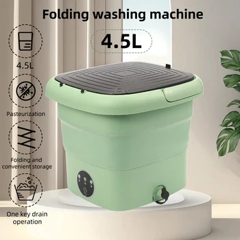 4.5L 220V portatile bere budget piccolo viaggio folk lavatrice calzino e biancheria intima lavatrice 1