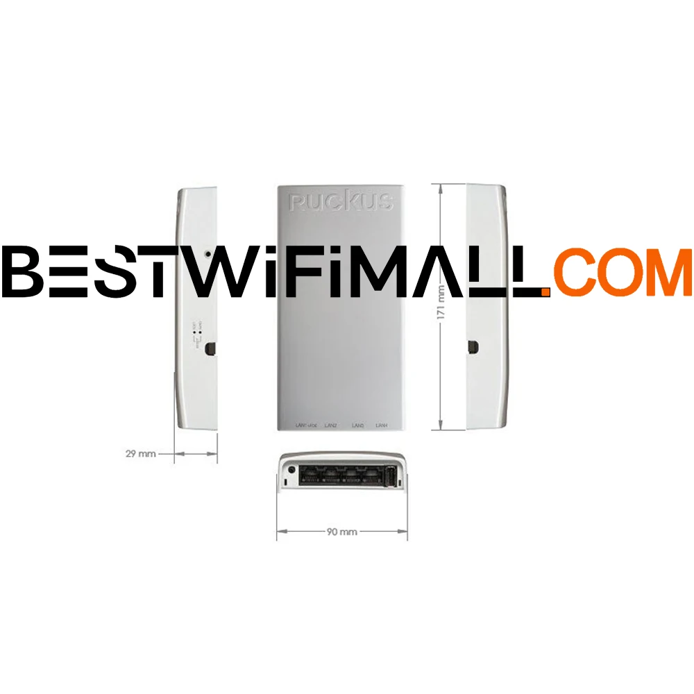 Ruckus Wireless Unleashed H500 9U1-H500-WW00 (alike 9U1-H500-XX00) Hotel Panel Access Point Daul Band,2.4GHz and 5GHz, 802.11ac