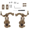 Tactical Headset Rail Mount Bracket 360° Rotation Headset Helmet Guide Adapter Fit OPS Core ARC and Team Wendy M-LOK Rail 1