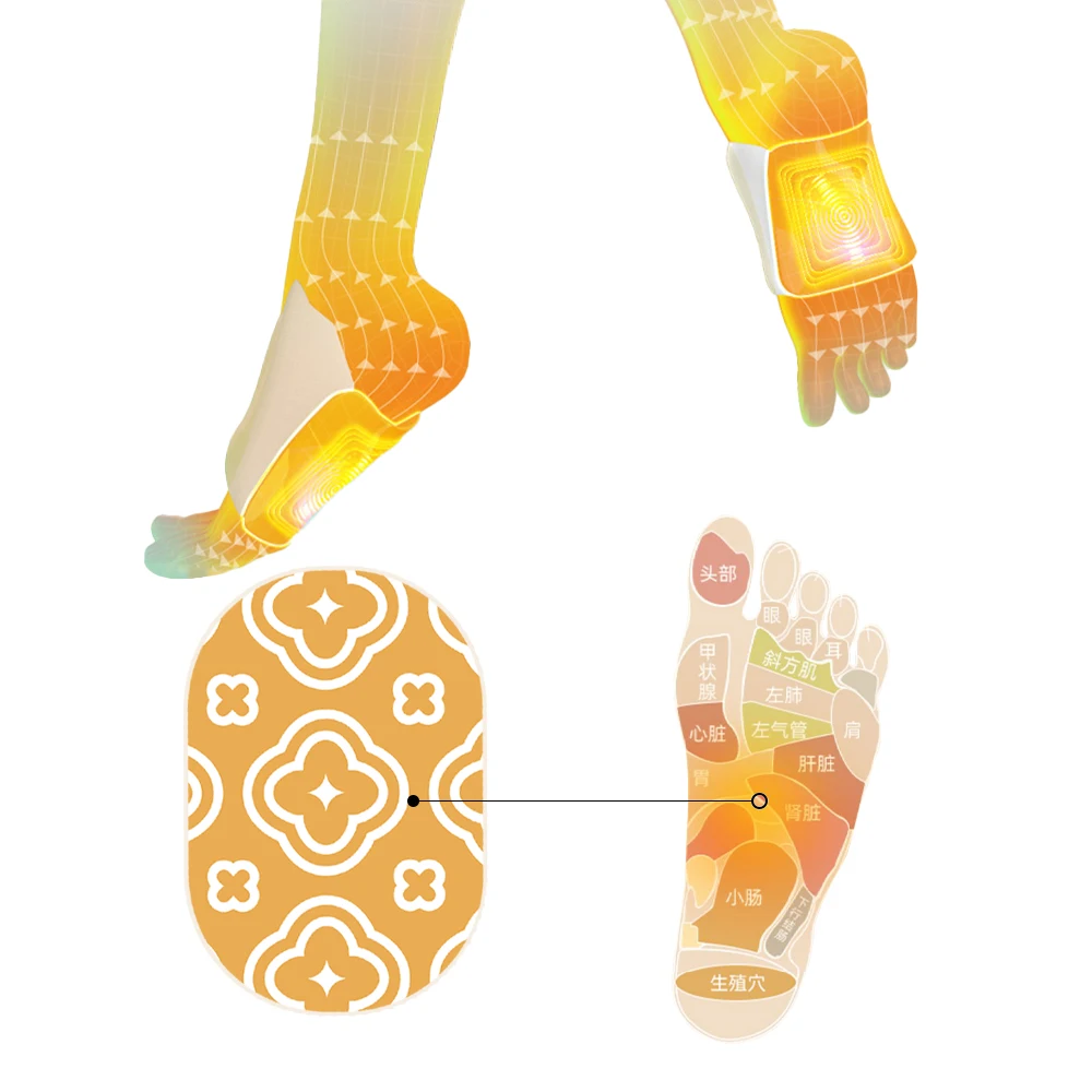 Tuhopeta Heat Therapy Foot Pads Effective Pain Relief Targeting Common Foot AilmentsGifts for the Middle-aged and the Elderly 2