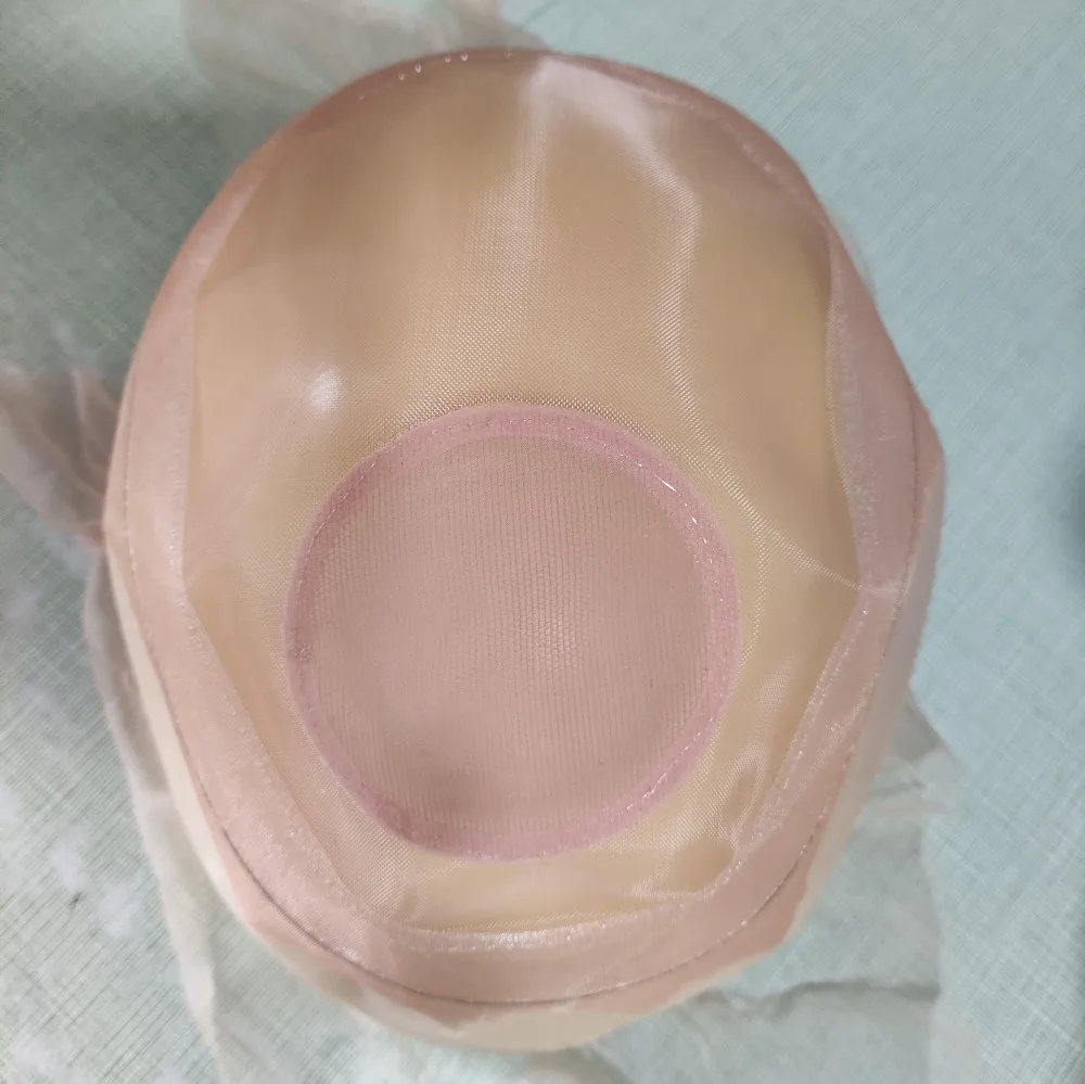 Pu And Lace Welded Wig Cap Base For Making Hairpieces Toupee And Wigs
