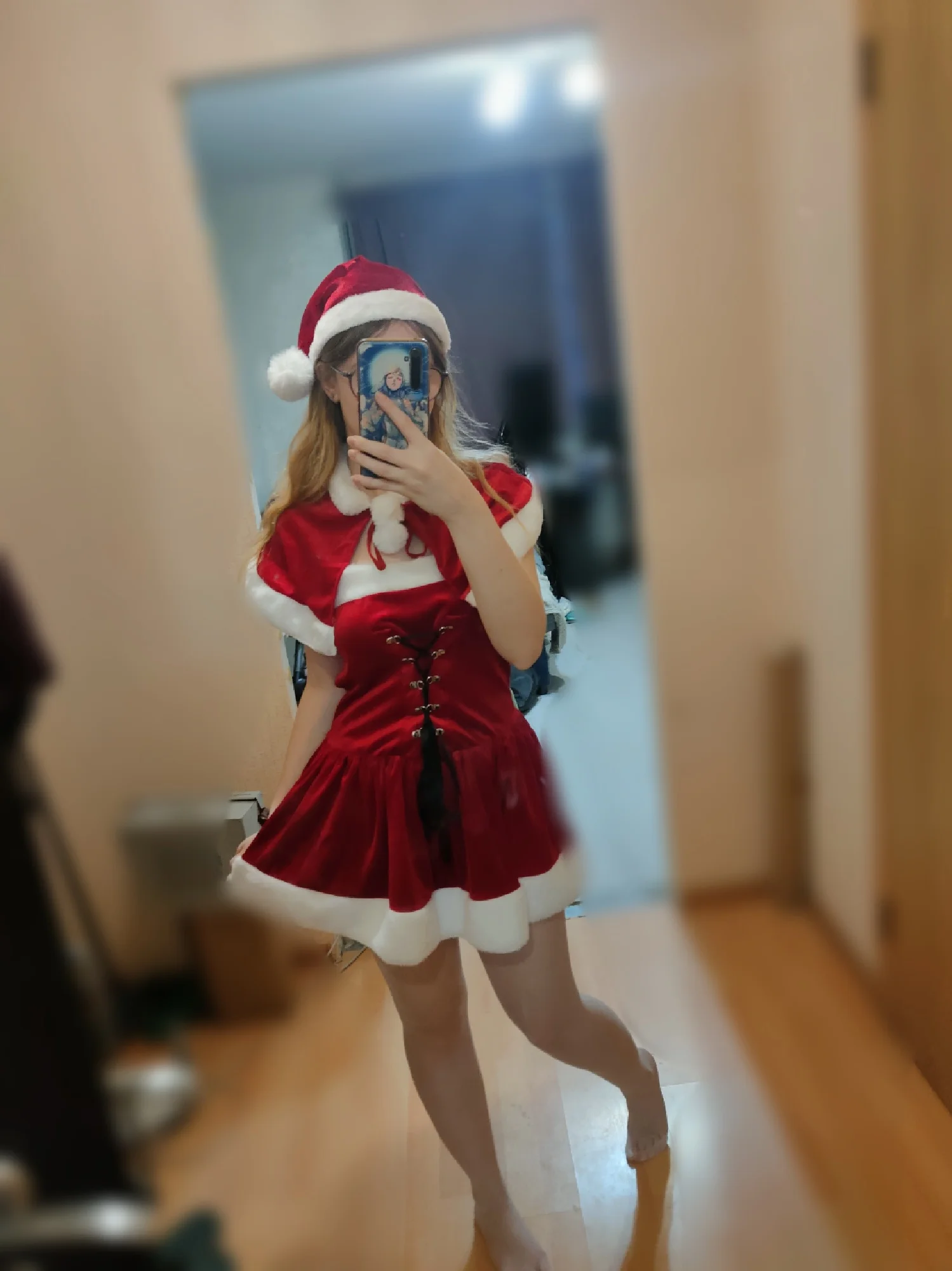 Kawaii Shawl Winter Dress photo review