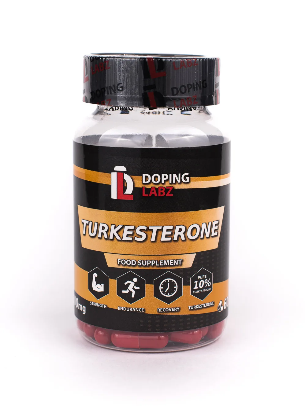Туркестерон Doping Labz Turkesterone 500 mg, 60 капсул, для повышения тестостерона