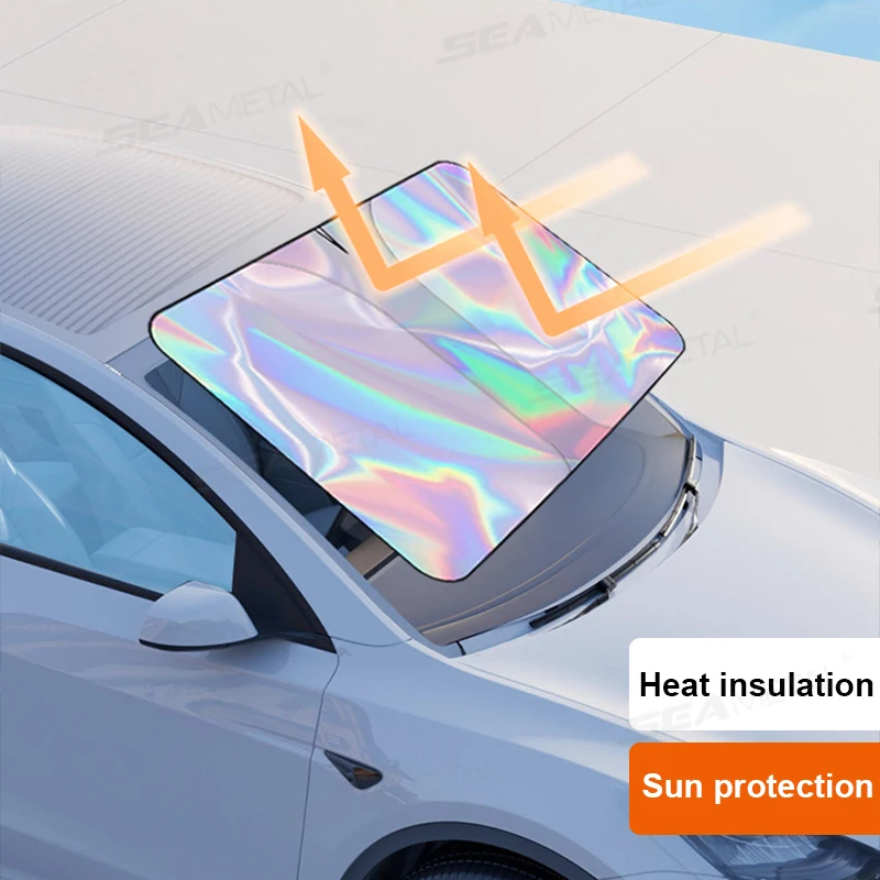 Foldable Car Windshield Sun Shade Cover UVR Reflective Heat Shield