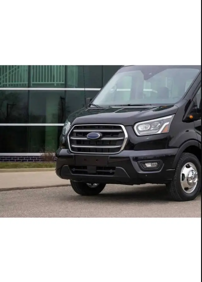 

Передний гриль для Ford Transit, 4 шт., хромированный, совместимый с 2019 2020 2021-хромированный, аксессуар для стайлинга, орнамент, комплект кузова, спойлер для автомобиля