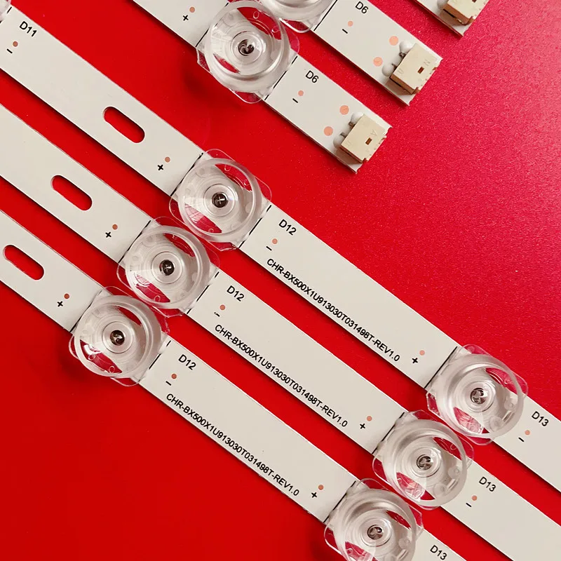 5/10/20Kit 14Led Striscia Di Retroilluminazione A Led Per Hisense 50 "Tv 50 R6000Gm 50 R6000 50 H6G 50 R6E3 Hd500X1U91-L3-2019082901-Svh500Ad8