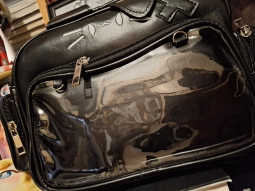 Vegan Leather Neko Bag - Harakuju Aesthetic photo review