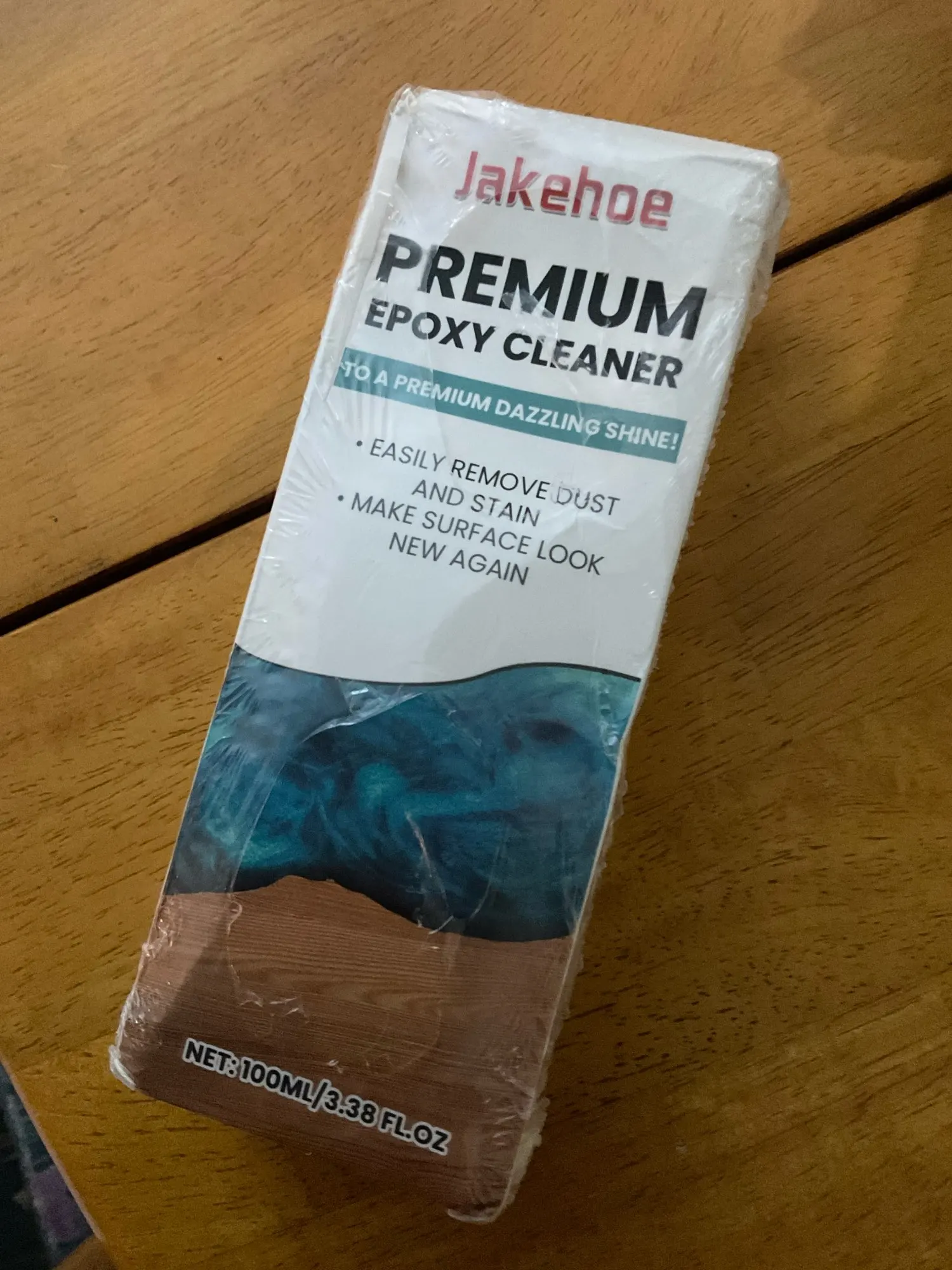 Epoxy Resin Cleaner Decontamination Cleaning Repair Scratch Polishing Surface Cleaning Care Agent Polishing Compound Set 100ml photo review