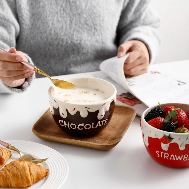 Description Picture 3 of itemDetachable Fondue Maker Set Ceramic Melting Pot Hot Pot for Chocolate Sauces Caramel Cheese Ice Cream With Candle Warmer Pot