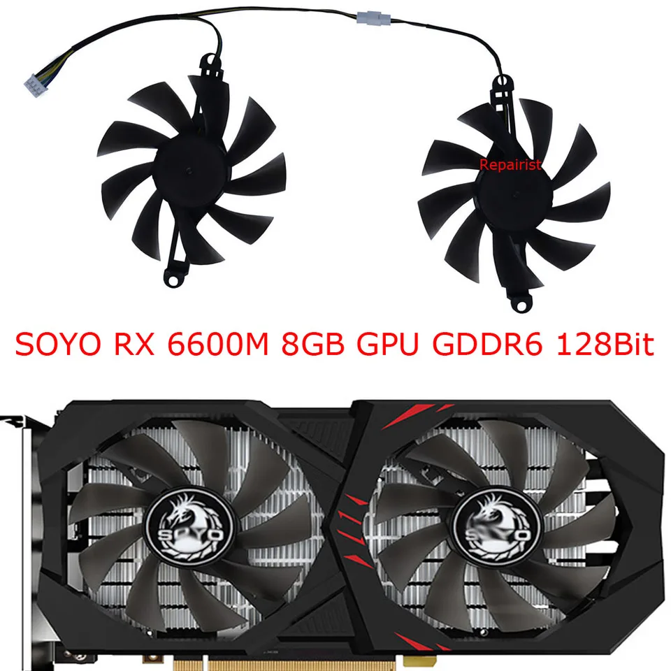 2つのピース/セット,85MM Diameter,9.8CM Mounting,ビデオカード