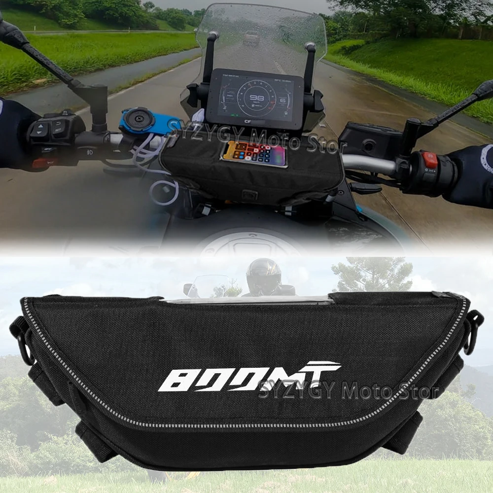 

Motorcycle accessory For CFMOTO 800MT 800 mt Waterproof And Dustproof Handlebar Storage Bag navigation bag