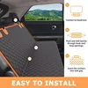 Waterproof Pet Car Seat Cover with Hanging Bag - Durable Polyester, Anti-Dirty Rear Cushion for Dogs and Cats 5