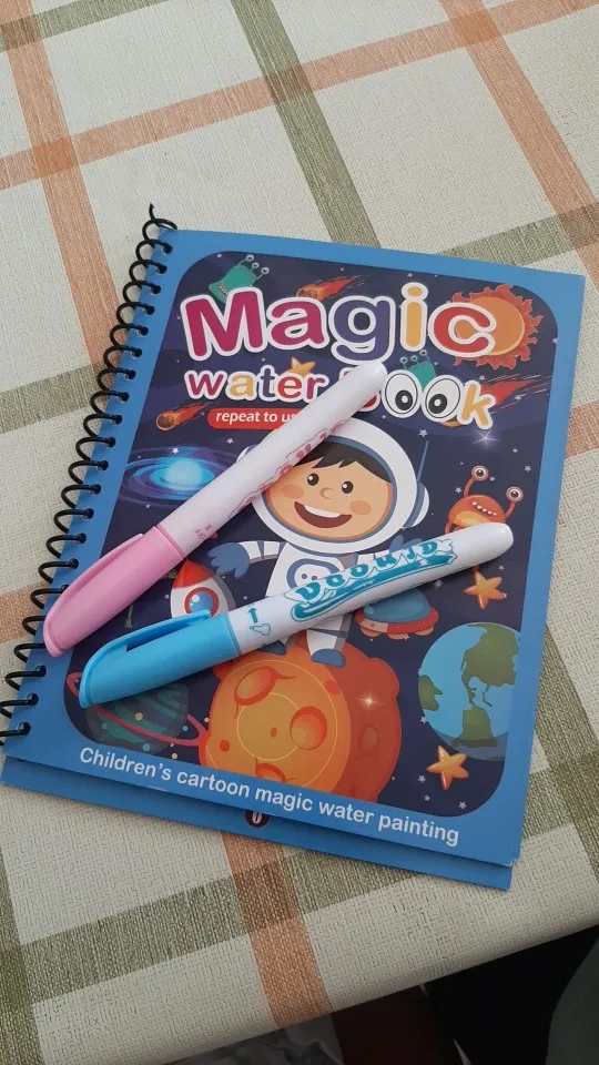 Magical Water Painting Book 🎨 (Set of 4) photo review