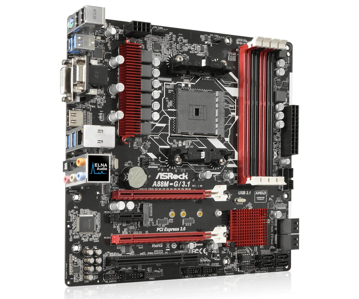 Soquete Fm2 Mais Placa-mãe Amd A88x Suporte Micro Atx A88m-g Usb 3.1 4xddr3 64gb Usb 3.1 a8 Ad8650 A10 Ad680 Cpu - Imagem 5