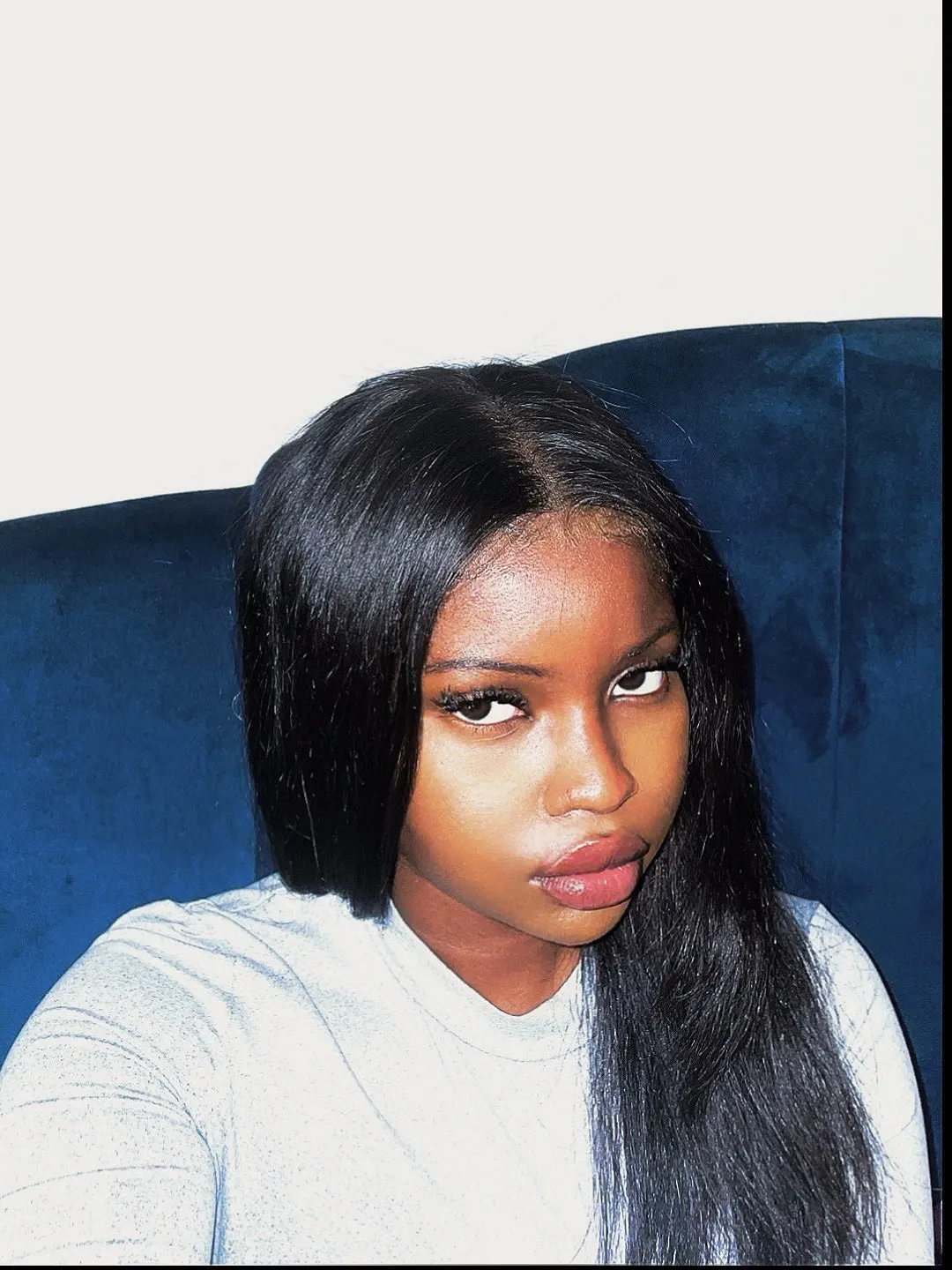 Brazilian Straight HD Lace Wig – 220 Density – One Size photo review