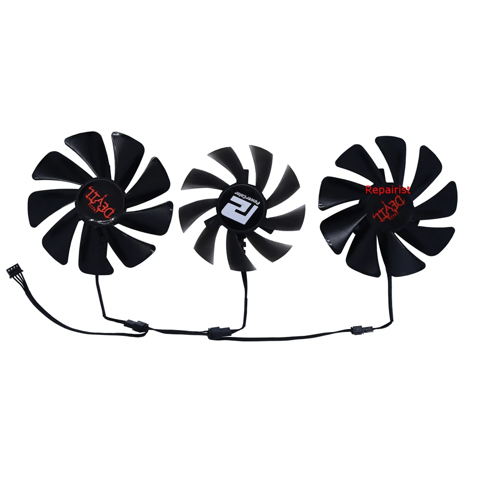 Conjunto Faça Você Mesmo Ga91s2h Gaa8s2ugraphics Fangpu Vga Coolerrefrigerador Gpuventilador Placa de Vídeopara Powercolor Red Devil rx 6900 Xtpara Powercolor ax rx 6950xt 16gbpara Powercolor ax rx Rx6800 16gb Pcs