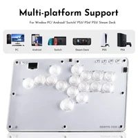 Haute42- COSMOX Leverless Controller Arcade Fighting Games For PC/PS3/PS4/PS5 Switch Steam Stick Keyboard Rims Button Rim - Image 2