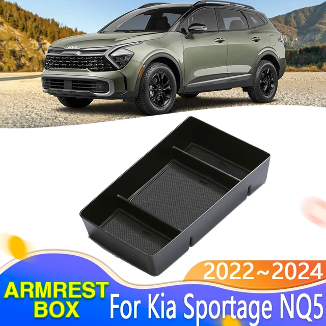 Car Organizer Box for Kia Sportage NQ5 2023 2024 Mat Armrest Storage Center  Console Container Sundries Packing Tray Accessories - AliExpress