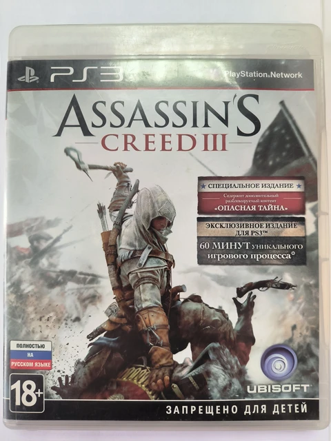 Assassino creed s creed 3 ps3 - AliExpress