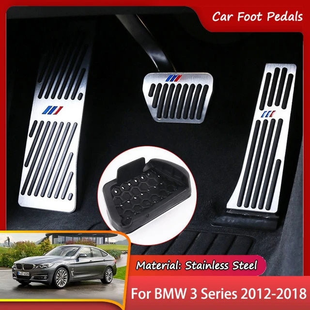 Stainless Steel Car Foot Pedals For Bmw 3 Series F30 2012~2018 Brake  Accelerator Non-slip No Drilling Pedal Cover Pads 2016 2017 - Pedals -  AliExpress