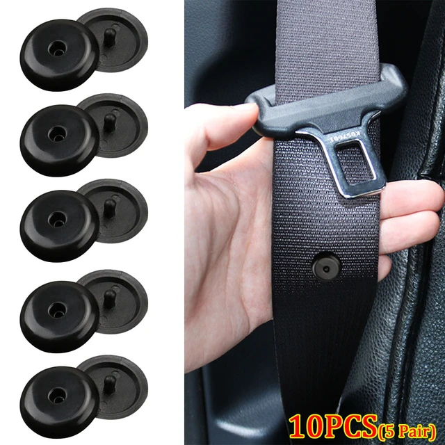 Boucle Clip de sécurité pour voiture, 10 pièces, bouchon de