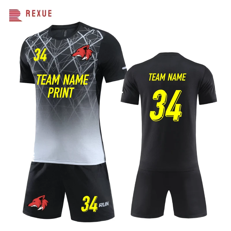 25/25 Thai Football Jersey Men Children Soccer Set Soccer Sports Uniforms Kids Play Ball Sportswear Children's football suit