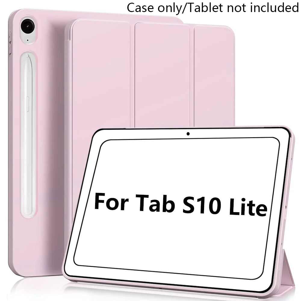 Premium Trifold Stand Folio Cover with Soft TPU Back