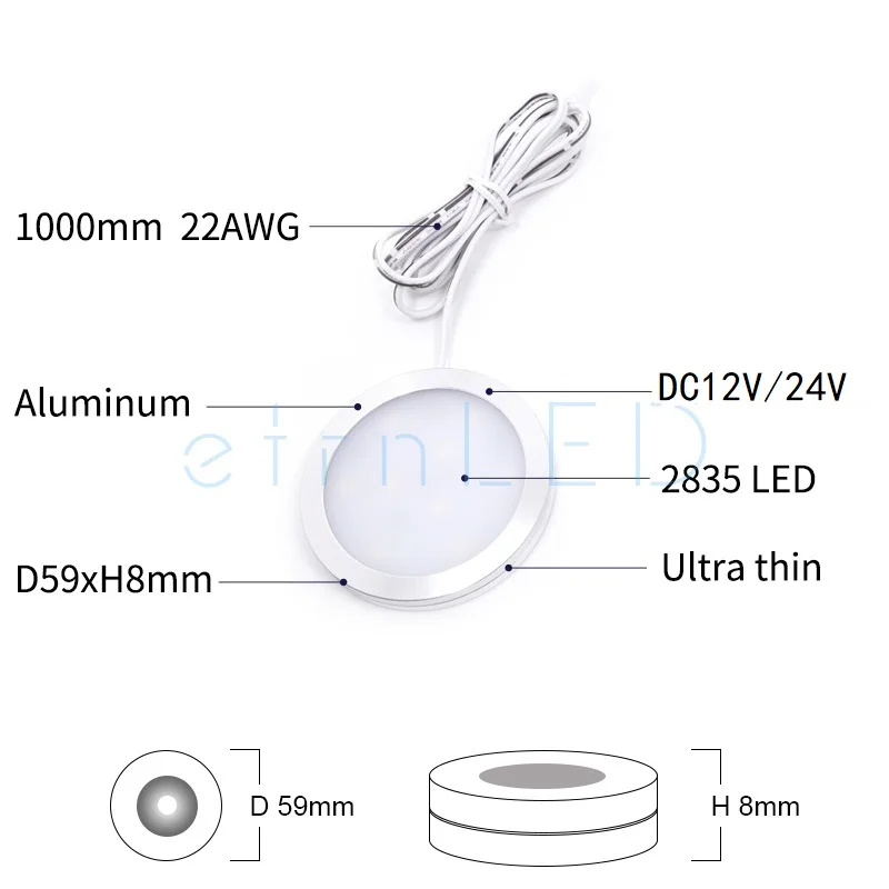 12V dimmbare RV Motorhome US Wohnmobil LED Lampe