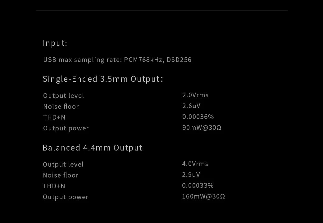 DAC AMP, CS43198 Duplo, PCM32bit, 768k, DSD256,