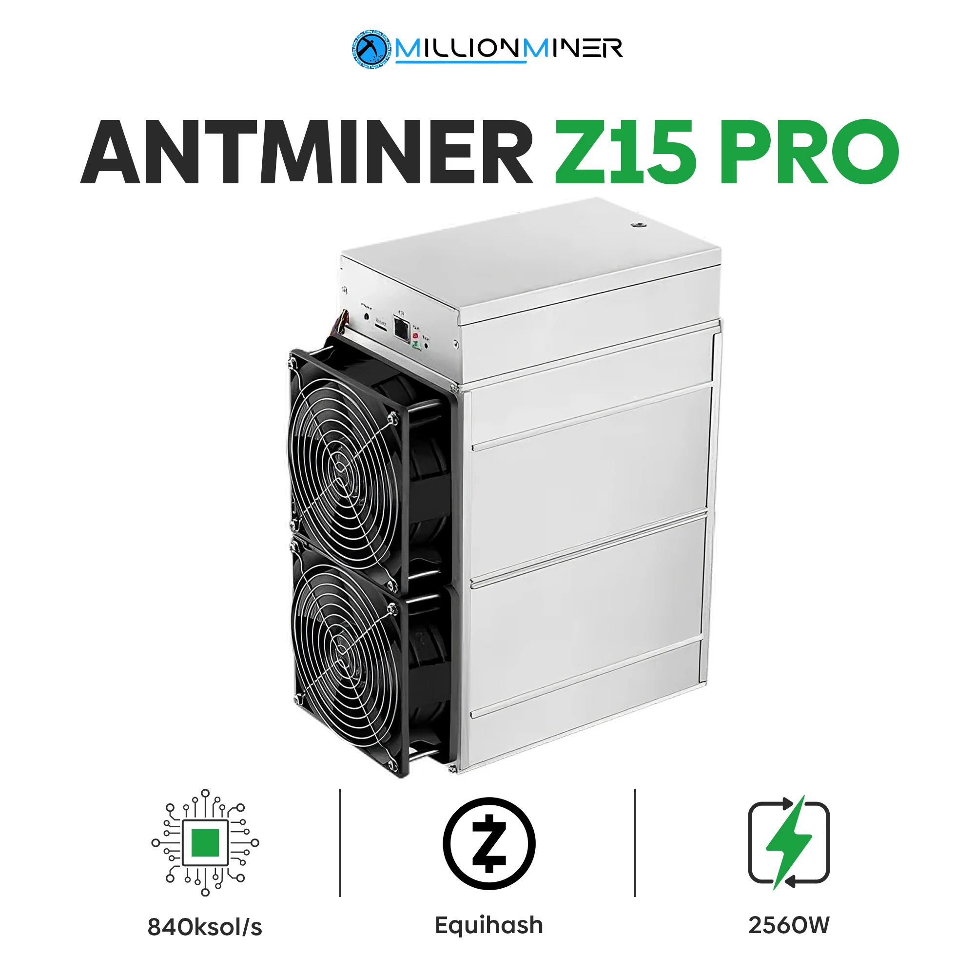

Большая скидка на продажи Bitmain Antminer Z15 Pro 840Ksol Zcash Miner