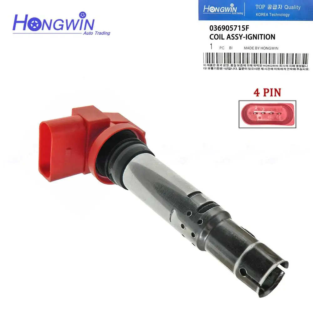 036905715F 036905715 Ignition Coil Plug Connector For Tiguan Golf Cc Eos  Passat Audi A1 A3 Octavia 1.6 1.4 036905715A 036905715C - AliExpress