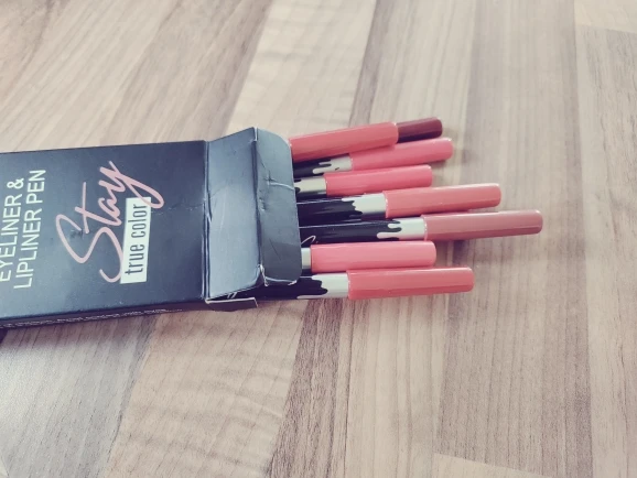 12 Color Matte Lip Liner Set photo review