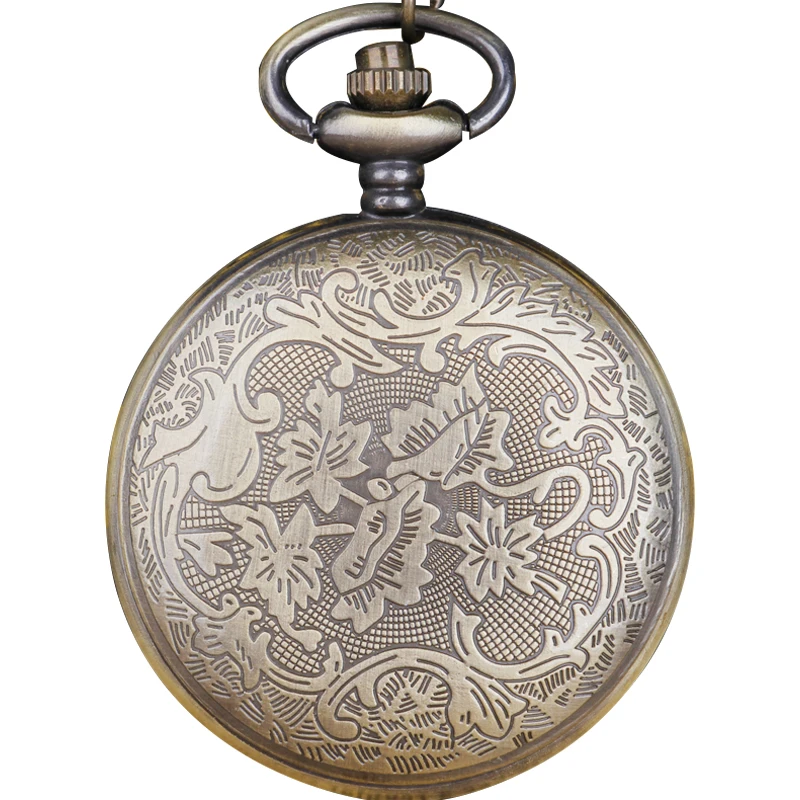 Famous Ancient Building Relief Design Quartz Pocket Watches For Men Women Personalised Necklace Practical Chain Fob Watches